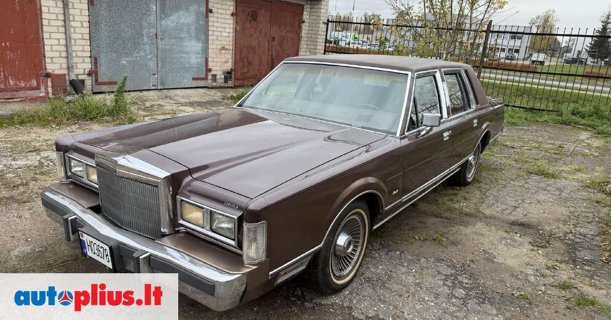 0. Cars Lincoln Town Car, 5.0 l., sedanas 1988-01 m., | A32833264