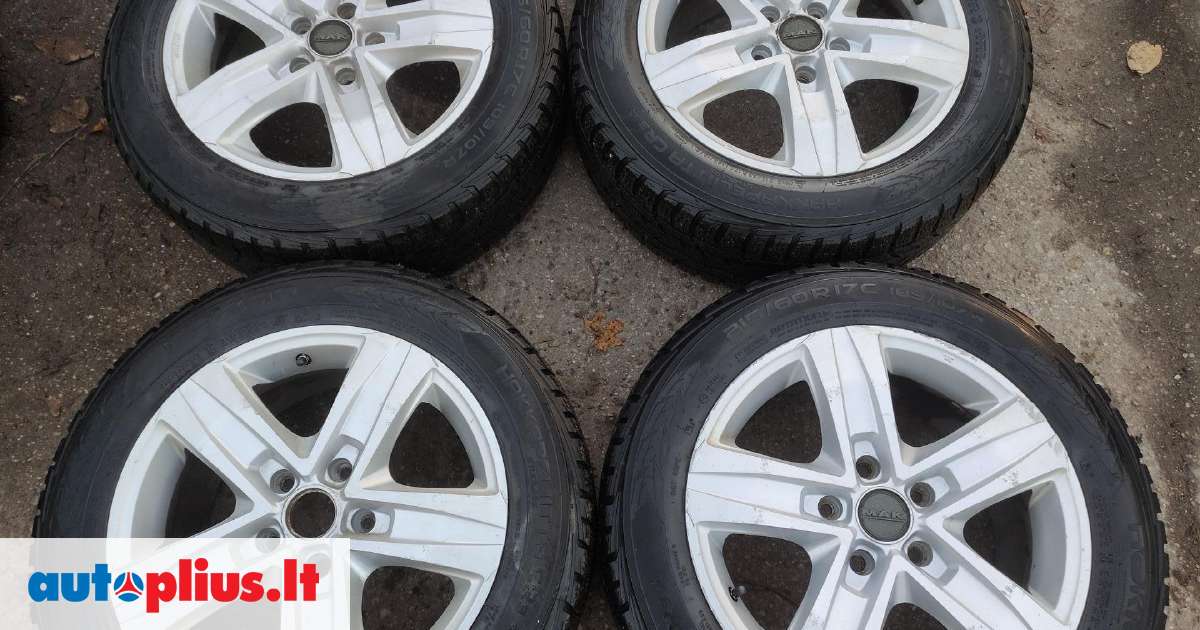 MAK T5/T6 žieminės padangos, light alloy, R17 | A32864378
