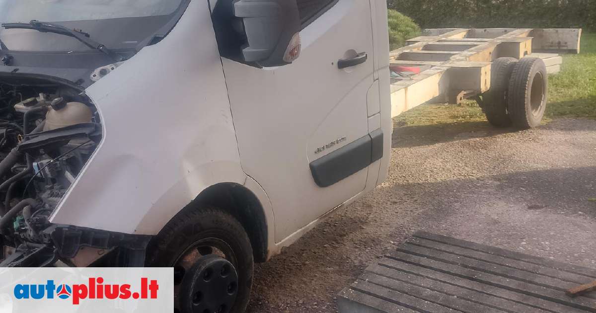 Renault Master, cargo vans 2016 m., | A32882504
