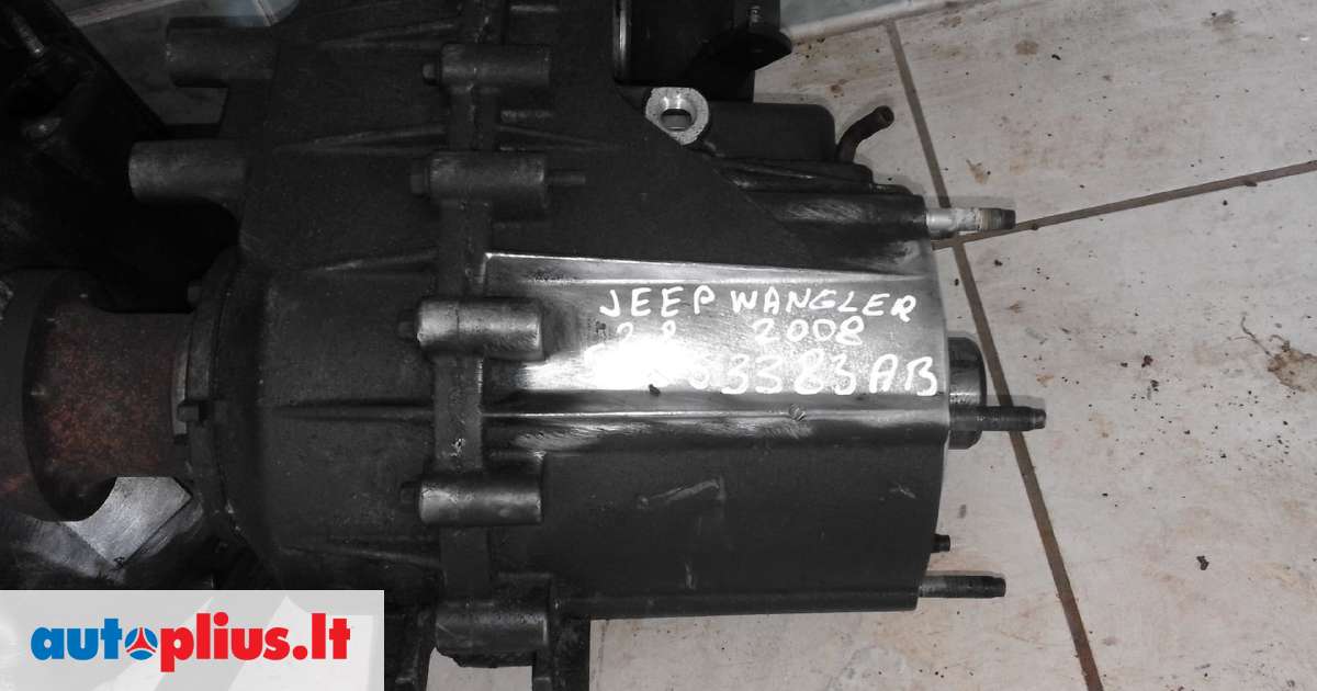 Jeep Wrangler, VM10D, Gearbox 4 4 201101 m., A4603260
