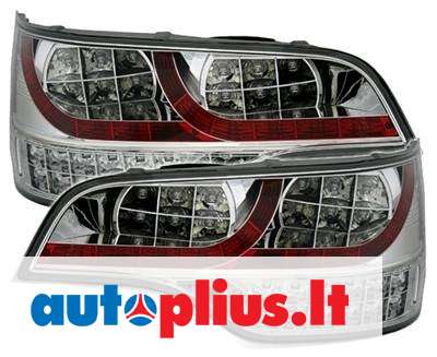 Audi Q7 Dalimis Galiniai Led Diodiniai žibintai Ir