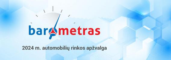 2024 m. automobilių rinkos apžvalga