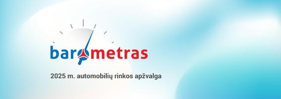 2025 metų Lietuvos automobilių rinkos apžvalga