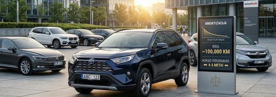 Kokio amžiaus ir ridos automobilis 2026 metais yra pats racionaliausias pirkinys?