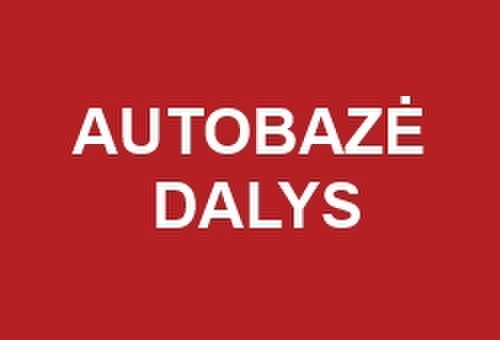 AUTOBAZĖ DALYS