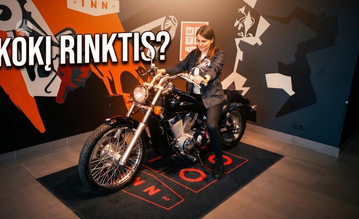 Kokį motociklą rinktis?