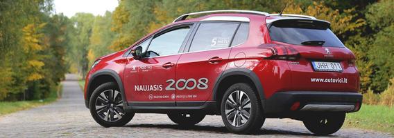 Mada ir praktiškumas – esminiai „Peugeot 2008“ ingredientai